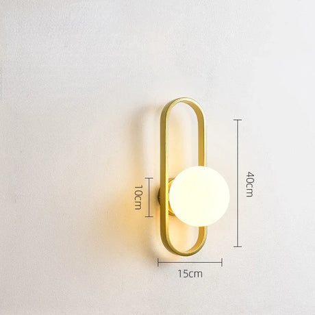 NordicLuxe - Elegant vägglampa för mjuk belysning Carvallo