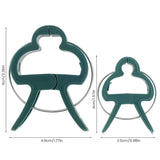 Carvallo växtklipp | Återanvändbara hållare | För tomater, grönsaker & klätterväxter | Stabil & väderbeständig Carvallo