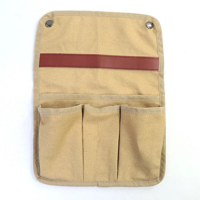 Carvallo SideStow sidoficka för campingstol | Robust förvaring för utomhus och fiske | Canvas Carvallo