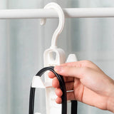 Carvallo Multifunctional Hooks | Wall Hooks Made of Plastic | 3-fold & 5 kg Load Capacity | Modern & Space-Saving Carvallo