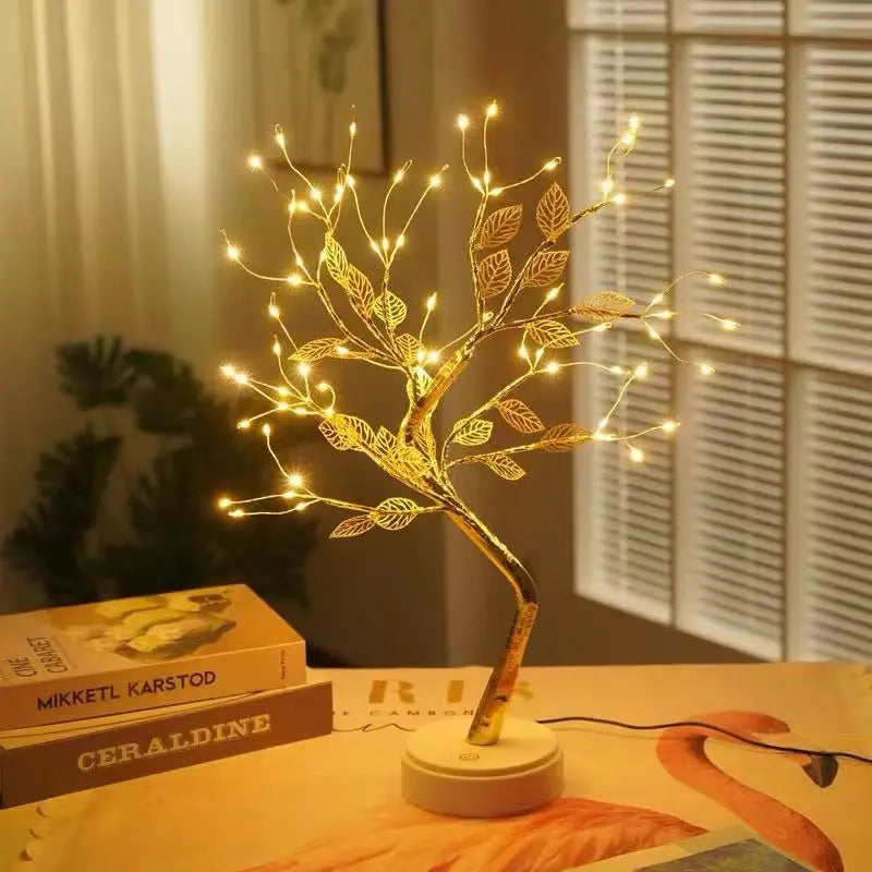 ZenGlow - LED Bonsai Träd Lampa, Dekorativ Bordslampa för Vardagsrum & Sovrum Carvallo
