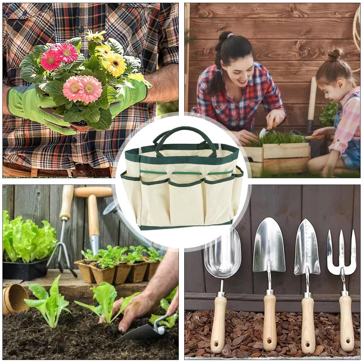 Carvallo Verktygsväska | 12 L Volym | Vattenavvisande & Robust | För Trädgård, Balkong & Gård Carvallo