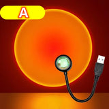 Färgglad LED-nattlampa - Ambient belysning för hemmet Carvallo