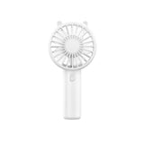 Carvallo Bärbar Handfläkt | Mini USB-fläkt | Återuppladdningsbar & Tyst | 3 Hastigheter | Ideal för Hemma & På Väg Carvallo