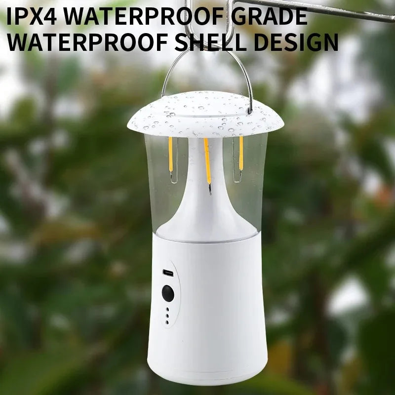 Carvallo LUMOVIA Pro | 3 Ljuslägen | 1200mAh Batteri | IPX4 Vattentålig | Bärbar Carvallo