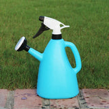 Carvallo FloroPress DuoJet | 1 L vattenspruta & sprutflaska i ett | Justerbart vattentryck | För inomhusväxter & trädgård Carvallo