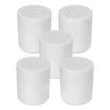 5-set Duschfilter reservpatroner Carvallo