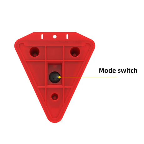 Carvallo Solar-Alarmsljus med hundljud | LED-säkerhetsljus med 129 dB alarm | Vattentålig & djuravskräckning | För trädgård, gård & stall Carvallo