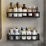 Carvallo – Svart Duschhylla med Modern och Platsbesparande Design Carvallo