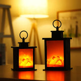 Carvallo LED Kamine ljus | Flameffekt | Batteridriven dekorationlampa | För hemmet, barnrum & camping Carvallo