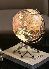 Royaleva LED Rotating World Globe Lamp – Belyst Jord Dekorationsbit Carvallo