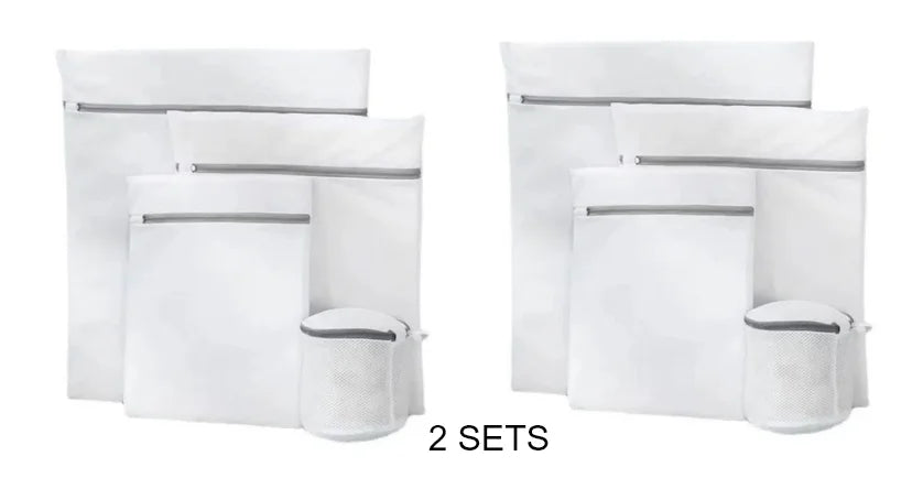 Carvallo-Set CareMesh Deluxe | Fin tvättpåse med dragkedja | Skydd för BH:ar, underkläder & fin tvätt Carvallo