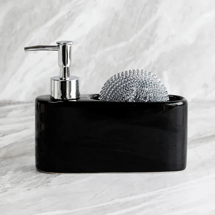 Carvallo – Tvålbehållare med inbyggd svampsupport för ultimata bekvämlighet Carvallo