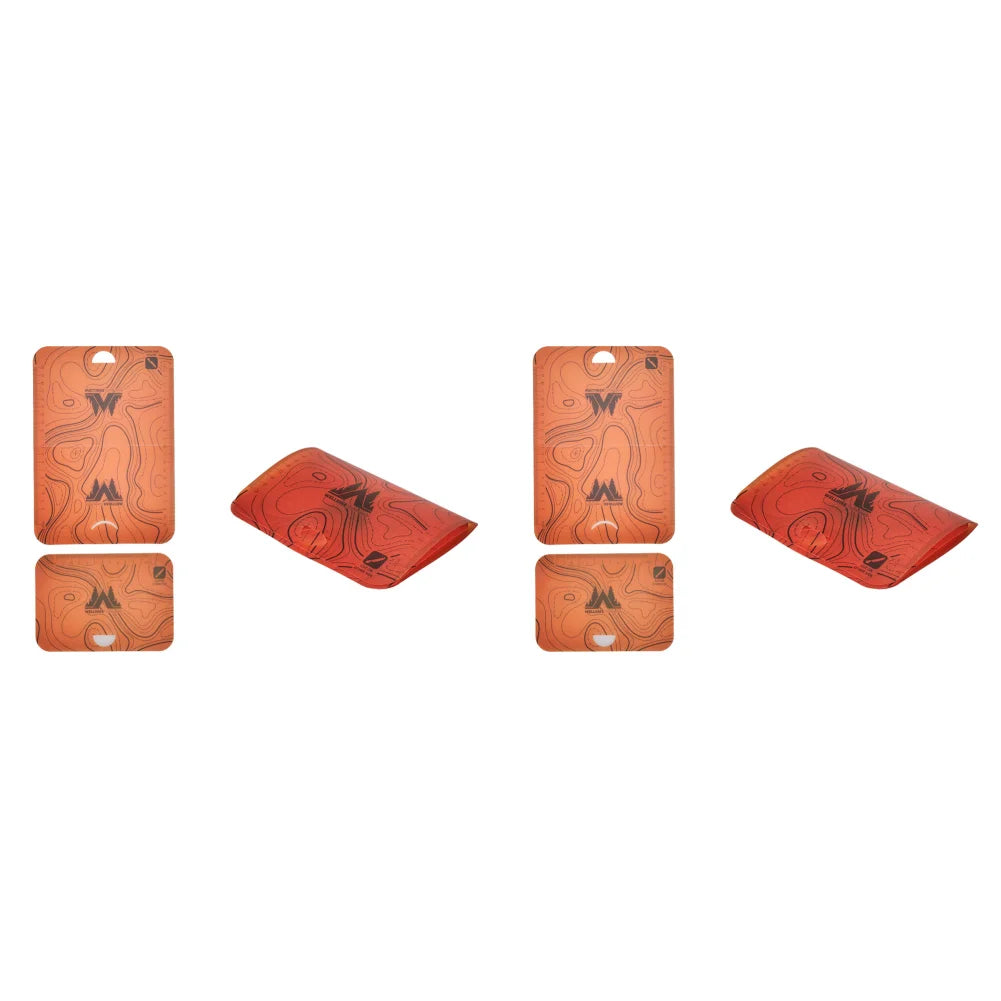 Carvallo Fällbart Utomhus-Service | Ultralätt & Återanvändbar | Livsmedelsäker & Platsbesparande | För Camping, Vandringsleder & Picknick Carvallo