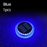 Carvallo StepGlow LED Solterrassljus | IP68 Vattentålig | För Trappor, Vägar & Staket | Väggmontering | 30 lm Ljusstyrka Carvallo