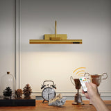 Royallure 4000mAh Trådlös Bildlampa med Fjärrkontroll, Uppladdningsbar Konstvägglampa Carvallo