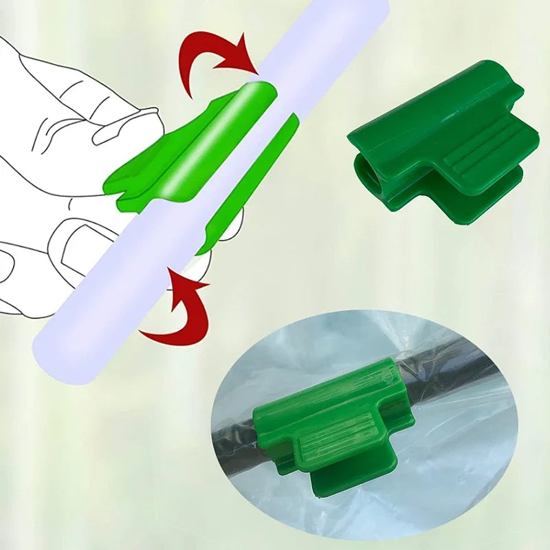 Carvallo GripPlanta | 12-pack plastklämmor | Rutschfest & väderbeständig Carvallo