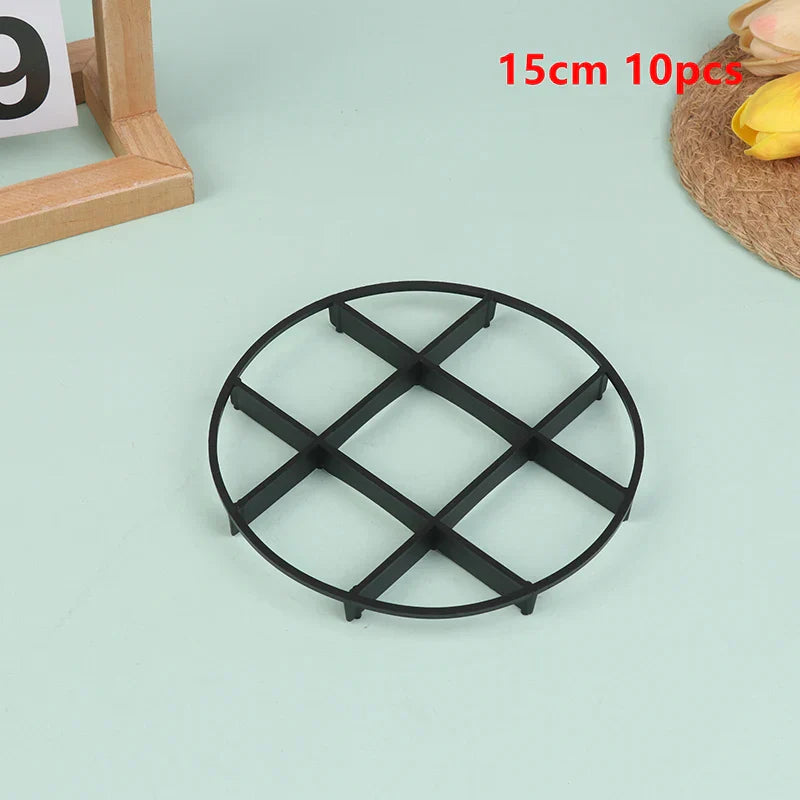 Carvallo Växtkruka underlägg | 10-pack Ventilationskuddar | Skyddar golv & rötter | Robust & Återanvändbar Carvallo