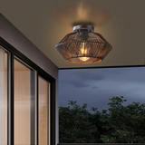 Texturerad bohemisk taklampa Carvallo