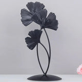 Metalliska Blad Ornament - Elegant och Modern Carvallo