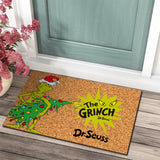 Julmatta med Grinch-design - Ett glatt välkomnande för helgerna Carvallo