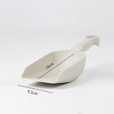 Carvallo SoilScoop trädgårdsskovel i plast | Ergonomiskt handtag & förstärkt skovelområde | Platsbesparande & lätt | För jord, sand & gödsel Carvallo