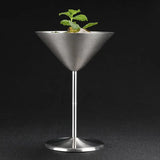 Carvallo – Rostfritt Stål Martini Cocktailglas med Dubbelväggig Isolering Carvallo