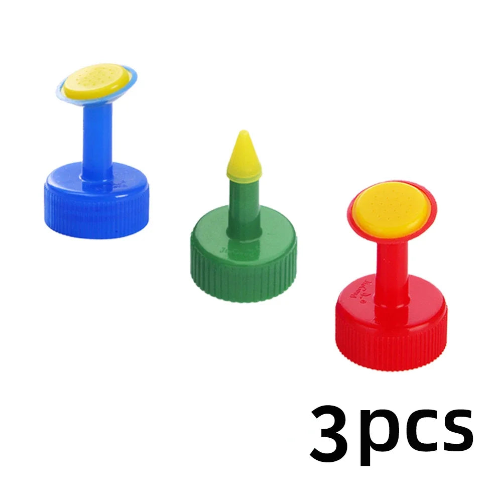 Carvallo växt-vattningsfäste 3-pack | För PET-flaskor | Mini-vattenspruta för inomhus- & trädgårdsväxter Carvallo