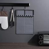 Carvallo Rektangulär Silikon-Uppläggningsmatta | Värmebeständig & Diskmaskinssäker | Oljeuppsamlings- och Avtorkningsmatta för Kök & Ugn Carvallo