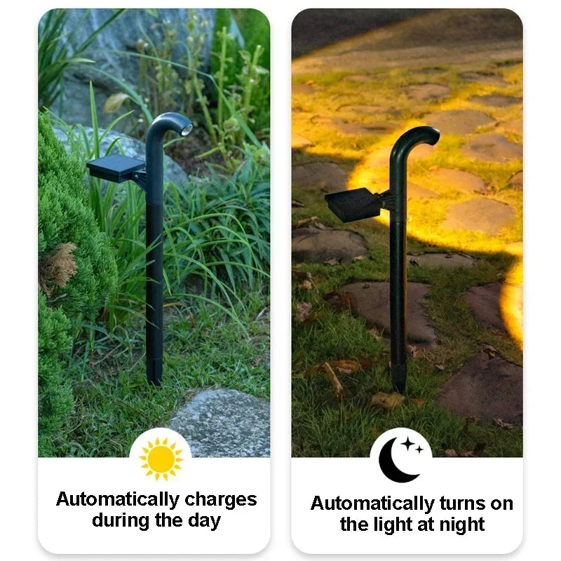 Carvallo Trädgårdslampa LUXORA WarmGlow | IP55 Vattentät | Solcelldriven | Automatisk skymningssensor Carvallo