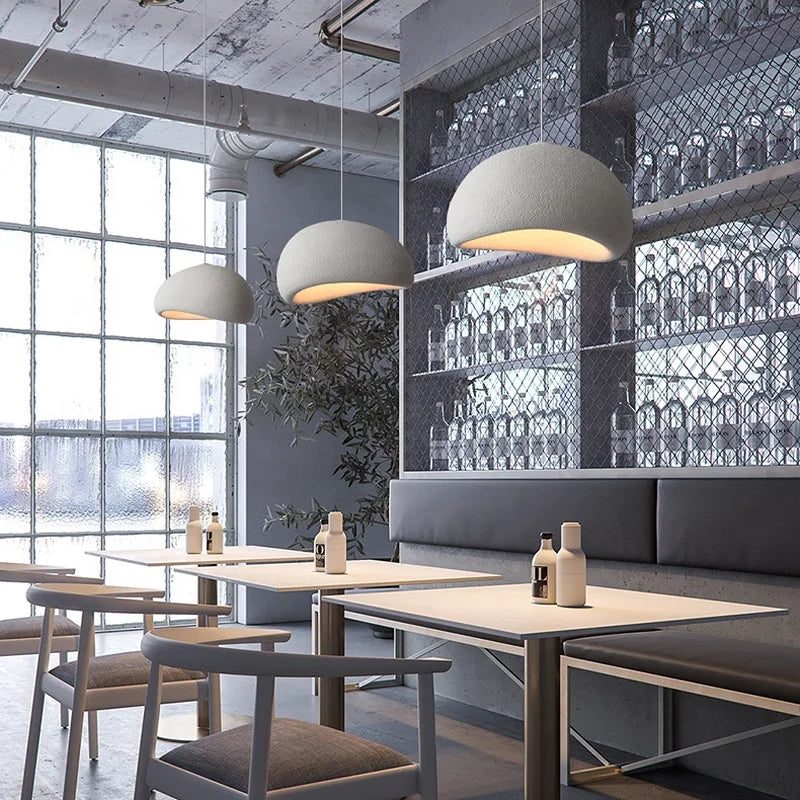 Modern nordisk Wabi-Sabi LED-hänglampa – Justerbar kökshänglampa för matsal och vardagsrum Carvallo