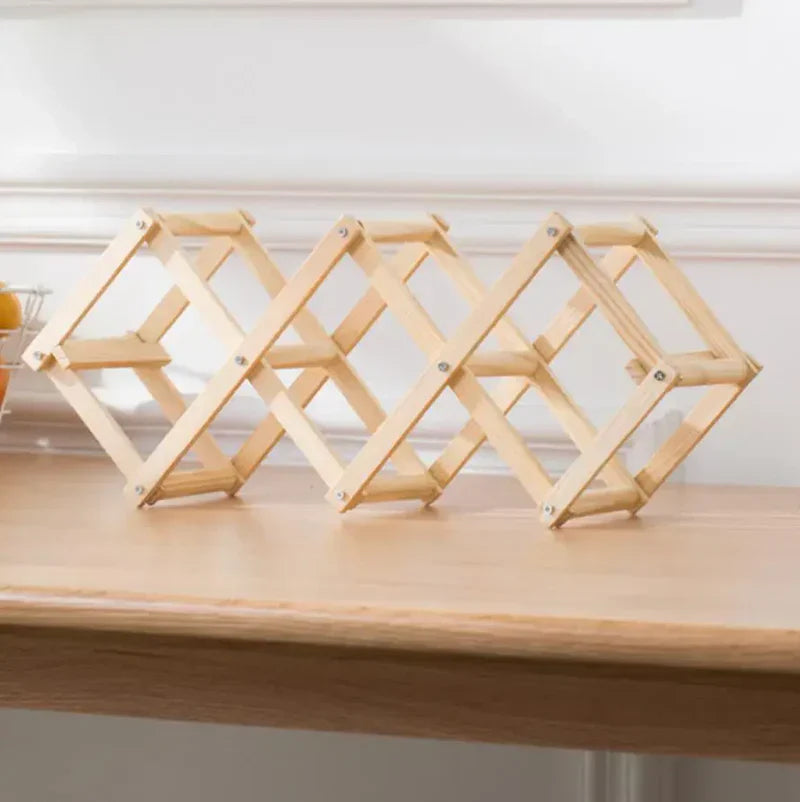 Carvallo - Ihopfällbar furu förvaringsställning Carvallo