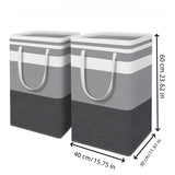 Bärbar tvättkorg – Vattentät och bärbar | Idealisk för sovrum och tvättstugor Carvallo