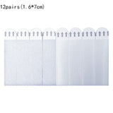 Carvallo Klebestreifen FIXNOVA EasyMount | 12 par | Restfri & verktygsfri | För ramverk, speglar & dekoration Carvallo