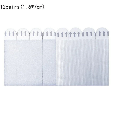 Carvallo Klebestreifen FIXNOVA EasyMount | 12 par | Restfri & verktygsfri | För ramverk, speglar & dekoration Carvallo