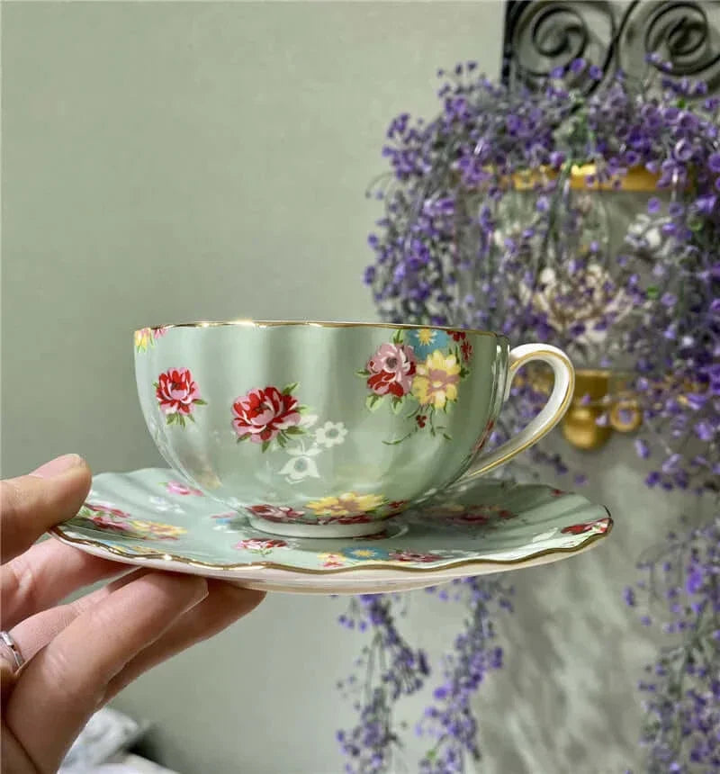 Luxury Bone China Coffee Cup – Utsökt porslinshantverk MILA Sverige