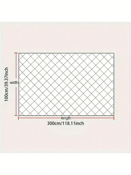 Carvallo Ranknetz Färggart Klatternät för Växter | Robust Trädgårdsnät för Ärtor & Bönor | Dekor- & Klätterhjälp | Väderbeständig Carvallo
