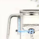 TranquilSip Tekanna – Magnetisk Växel Filter Glas Teapot Carvallo