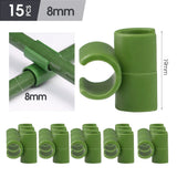 Carvallo Connect | 15-pack krysskopplingar för växtstöd | För .8–2.0 cm stänger | Justerbara klämmor för spaljéer & växtstöd Carvallo