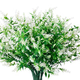 Carvallo 12-pack konstgjord lavendel | Konstväxter för bröllop, vaser, kronor & dekoration | För inomhus & utomhus Carvallo