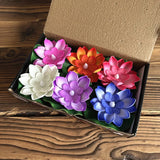 Carvallo Lotuslampa LUMILYA | LED Vattensensor | Varmvitt ljus | För damm, trädgård & fester Carvallo