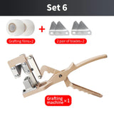 Carvallo förädlingsklippare för fruktträd | 2-i-1 klipp- & förädlingsverktyg | Proffs trädgårdsverktyg av SK5-stål Carvallo