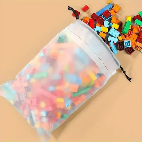 Carvallo Skopåse Set | Vattentät & Transparent | 10-pack | Platsbesparande & Mångsidig Carvallo