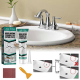 Carvallo Plattrepareringpasta | För keramik, porslin & marmor | 100 ml | Snabb, Stark & Mångsidig Carvallo