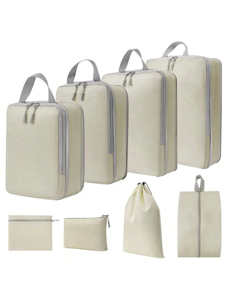 Carvallo-förvaringsväska PackEase | Kompakt & Mångsidig | För Kläder, Skor & Kosmetik | Platsbesparande & Robust Carvallo