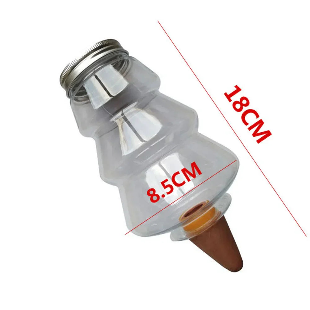 Carvallo Bewässerungssystem AquaPet GardenCare | Droppbevattning för rum- och trädgårdsväxter | 500ml | Älg, Träd & Björn Design Carvallo