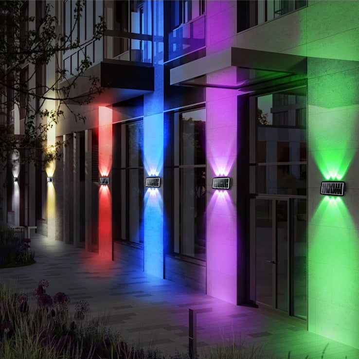 Solenergidriven Vägglampa – Energibesparande Utomhus LED-lampa Carvallo