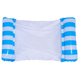 Carvallo Vattenshängmatta uppblåsbar | 130×70 cm | Fällbar Pool-loungestol med ryggstöd | Svimmbädd för pool, strand & semester Carvallo