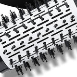 Carvallo – 2-i-1 Hårtork och Volymgivande Borste för Lätt Styling Carvallo