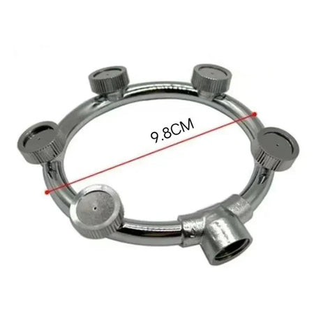 Carvallo Pro | 3/4/5-fach M14 spruthuvud | Högtryck nebulisator | Fin dimma för trädgård & växthus Carvallo